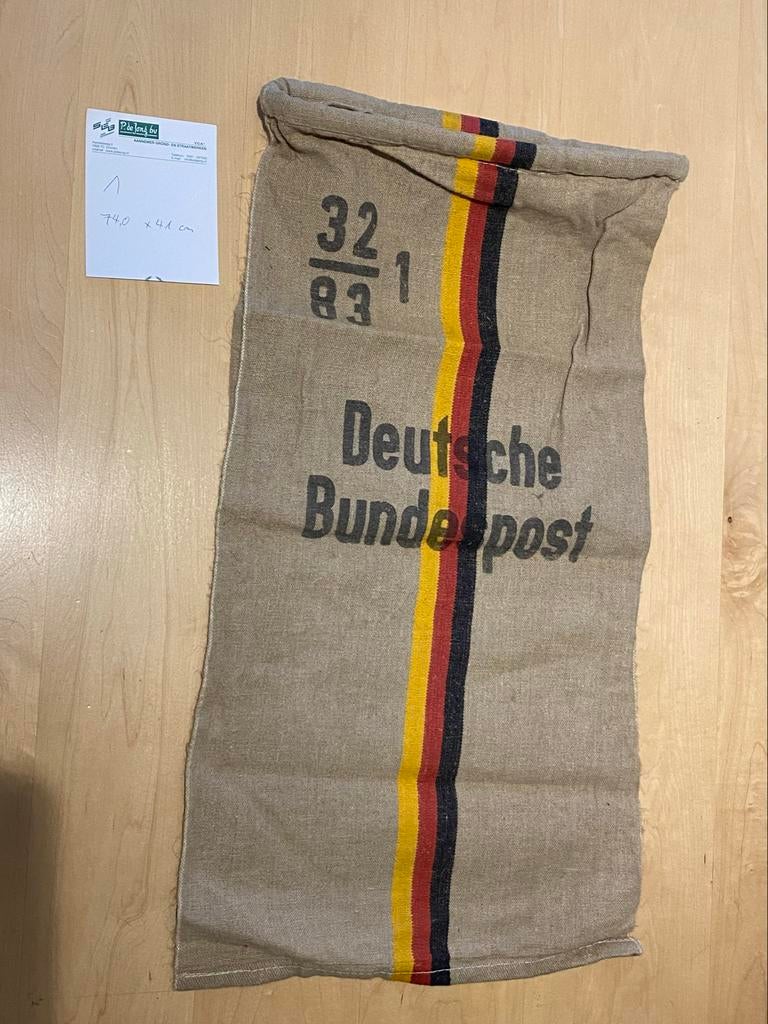 Vintage originele Duitse Postzak ,Nr. 1 - 1983, Ophalen of Verzenden, Huis en Inrichting