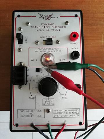 Transistor tester Dynamische Checker  TT-144 beschikbaar voor biedingen