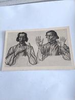 JAN TOOROP   . APOSTELEN. ANDREAS EN JACOBUS, Verzamelen, Ansichtkaarten | Themakaarten, Ophalen of Verzenden, 1960 tot 1980, Sterren en Beroemdheden