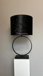 Ringlamp tafellamp eric kuster richmond matzwart black silve, Huis en Inrichting, Lampen | Tafellampen, Minder dan 50 cm, Nieuw