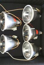 5 Industriele lampen / hanglampen / inbouwlampen, Gebruikt, Overige typen, Industrieel, E27 (groot)
