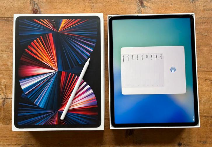 12,9 inch ipad pro 5e generatie M1 1TB 16GB ram, Computers en Software, Apple iPads, Gebruikt, Apple iPad, Wi-Fi, 13 inch of meer