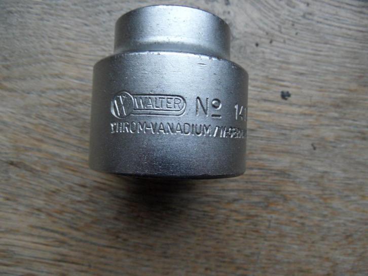Walter No 1410 dop maat 32 1/2 aandrijving 12 kant, Auto diversen, Autogereedschap, Zo goed als nieuw, Ophalen of Verzenden