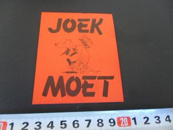 sticker strip JOEK MOET  BZN638 beschikbaar voor biedingen