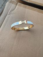 Hermes armband wit/goud NEW stainless steel sieraden, Overige materialen, Overige kleuren, Nieuw, Ophalen of Verzenden