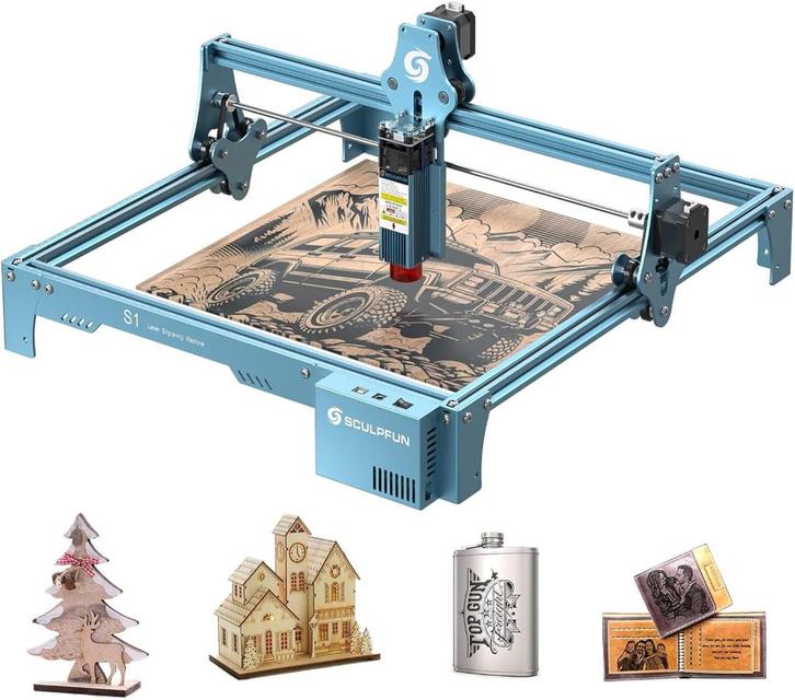 Sculpfun S1 Laser Engraver / Graveermachine (nieuw), Hobby en Vrije tijd, Knutselen, Nieuw, Gereedschap of Toebehoren, Ophalen of Verzenden