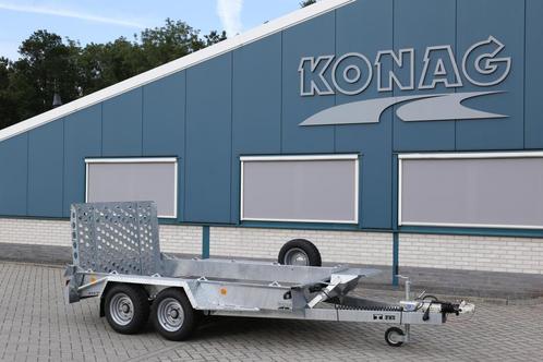 In voorraad: IFOR Williams GH1054BT machinetransporter, Auto diversen, Aanhangers en Bagagewagens, Nieuw
