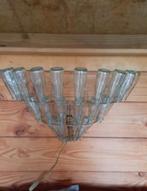 Exclusieve wandlamp met flesjes 24 stuks,lees beschrijving, Ophalen of Verzenden