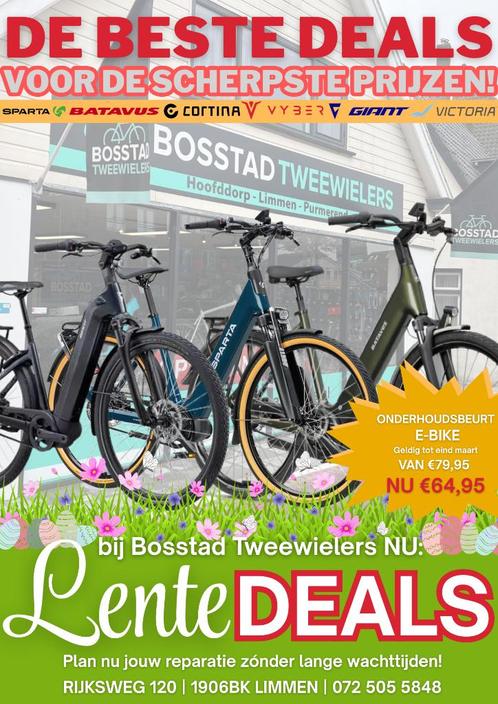 SPARTA BATAVUS GIANT VYBER CORTINA E-BIKES MET KORTING, Fietsen en Brommers, Elektrische fietsen, Nieuw, Sparta, 51 tot 55 cm