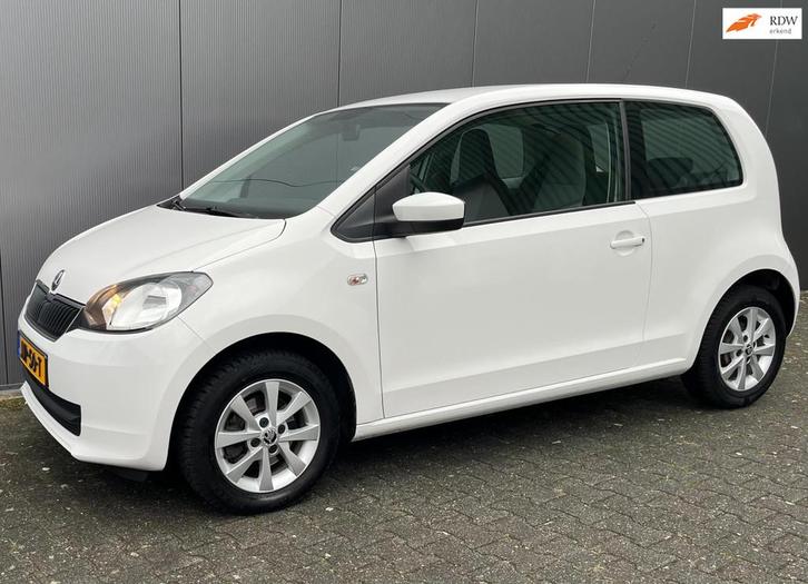 Skoda CITIGO 1.0 60pk Greentech als nieuw, Auto's, Skoda, Bedrijf, Te koop, Citigo, Airbags, Airconditioning, Boordcomputer, Centrale vergrendeling