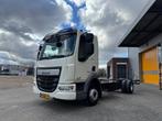 DAF LF 210 Chassis Cabine Euro6 Wb:390 (bj 2015), Automaat, Achterwielaandrijving, Euro 6, Wit