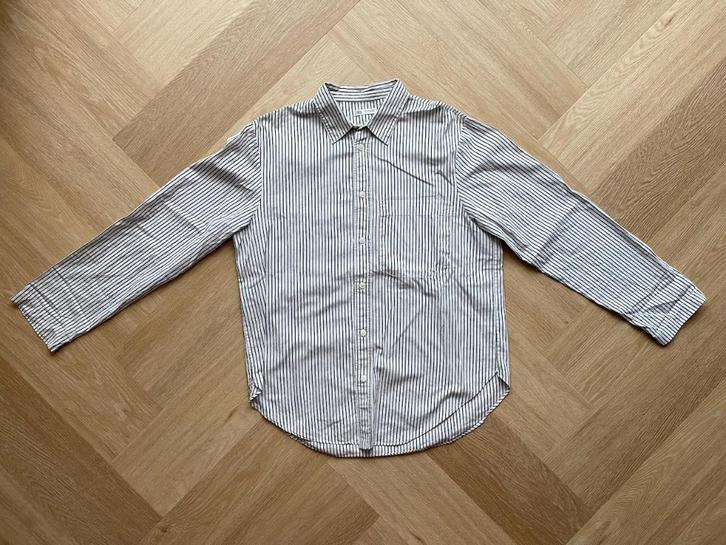 Z.g.a.n. Gestreepte blouse / hemd, Zara, maat S / 36, Kleding | Dames, Blouses en Tunieken, Zo goed als nieuw, Maat 36 (S), Zwart