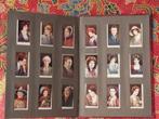 Oud Engels album met 144 sigarettenplaatjes van personen., Ophalen of Verzenden