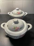 Mitterteich Bavaria - 2 x Dekschalen, Huis en Inrichting, Keuken | Servies, Ophalen of Verzenden, Overige stijlen, Porselein, Schaal of Schalen