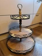 Etagere ijzer met hout, Ophalen