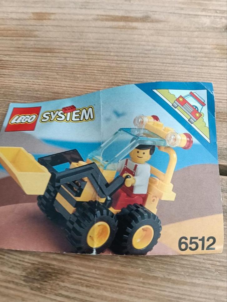 Lego System 6512 - Zeldzame Graafmachine!, Kinderen en Baby's, Speelgoed | Duplo en Lego, Gebruikt, Lego, Complete set, Ophalen of Verzenden