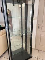Vitrine kast, Huis en Inrichting, Glas, 150 tot 200 cm, 25 tot 50 cm, Gebruikt