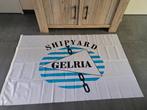 Scheepvaart vlag shipyard  gelria, Verzamelen, Ophalen of Verzenden, Zo goed als nieuw, Reclamebord
