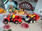 Motor race set van Playmobil., Ophalen of Verzenden, Zo goed als nieuw