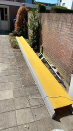 Zonnescherm somfy 6 meter, Tuin en Terras, Ophalen, Zo goed als nieuw, Knikarmscherm, Elektrisch