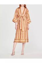 Sandro zijden kaftan jurk nieuw, Sandro, Nieuw, Ophalen of Verzenden, Maat 36 (S)