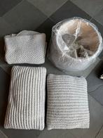 Wollen Lampenkap Set Grijs, Huis en Inrichting, Lampen | Lampenkappen, Ophalen, Rond, Nieuw, Grijs