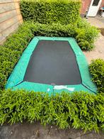Etan inground trampoline rechthoekig, Ophalen, Gebruikt