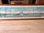Mooie prent van de skyline van Utrecht., Antiek en Kunst, Kunst | Tekeningen en Foto's, Ophalen of Verzenden