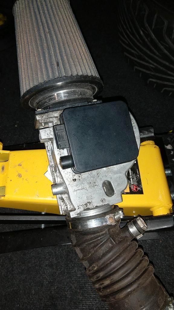 Lucht weger luchtstroom meter ,M.A.F.,L.M.M. ALFA 75, Auto-onderdelen, Airco en Verwarming, Alfa Romeo, Opel, Peugeot, Gebruikt