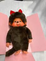 Monchhichi Grand ,  Meisje in doos, nr. 101202,  ca. 1975–80, Verzenden, Zo goed als nieuw, Pop