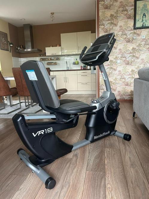 NordicTrack VR19 Ligfiets – Topstaat, Comfortabel & Stil, Sport en Fitness, Fitnessapparatuur, Zo goed als nieuw, Ligfiets, Benen