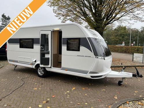 Hobby Excellent Edition 540 WLU, Caravans en Kamperen, Caravans, Bedrijf, tot en met 4, 1250 - 1500 kg, Rondzit, Hobby, 2 aparte bedden