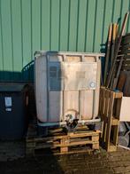 Grote watertank 1000 liter, Tuin en Terras, Regentonnen, Ophalen, Kunststof, Gebruikt, Met kraantje