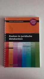 Zoeken in juridische databanken 7e druk, Ophalen of Verzenden, Zo goed als nieuw, WO