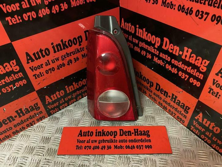 Opel Agila A ('00-'07) Achterlicht Links 09204255, Auto-onderdelen, Verlichting, Opel, Gebruikt, Ophalen of Verzenden