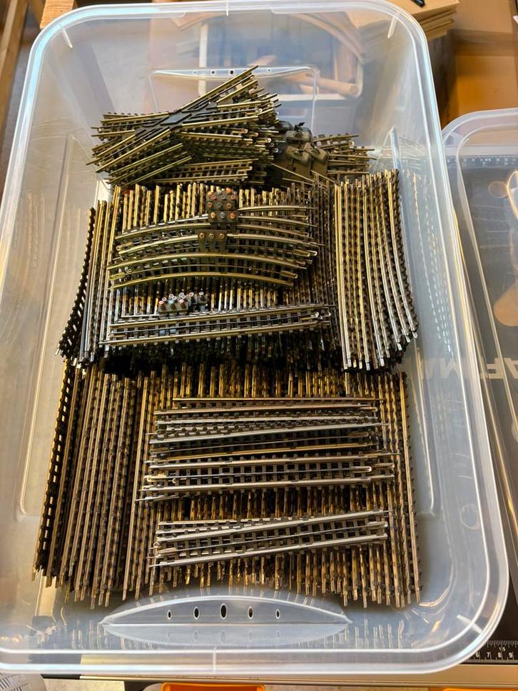 Trix Express rails (karton), Hobby en Vrije tijd, Modeltreinen | H0, Gebruikt, Rails, Gelijkstroom, Trix, Analoog, Ophalen