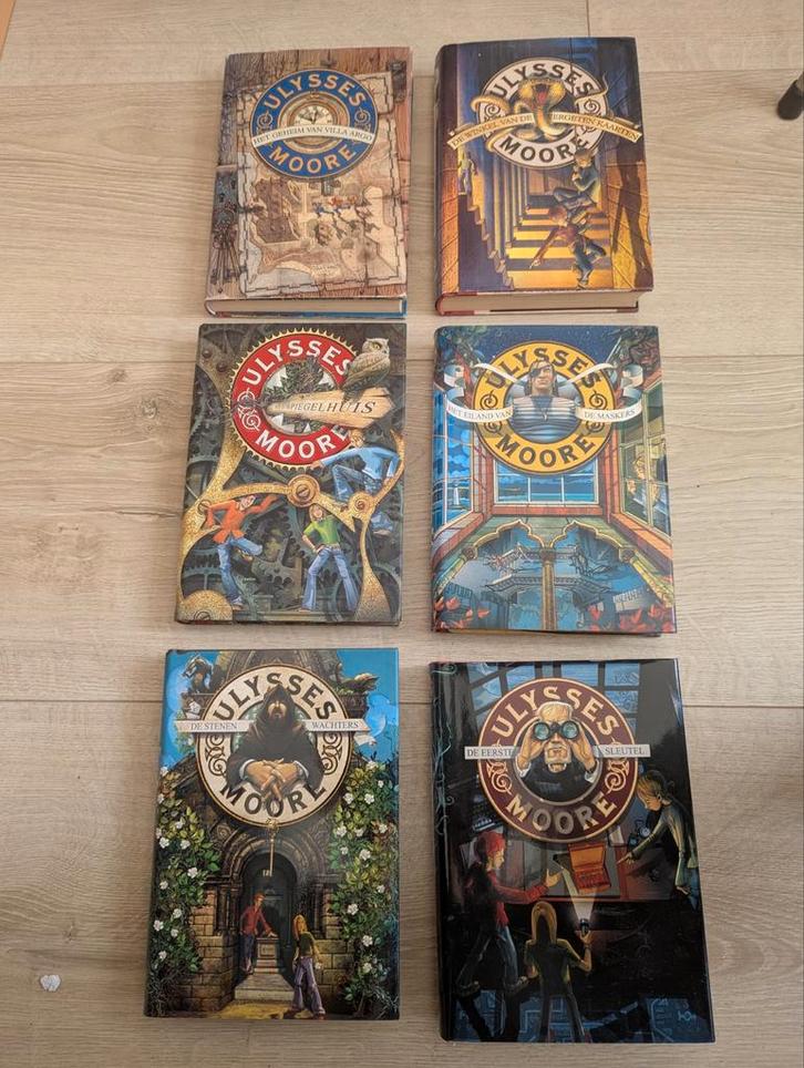 Ulysses Moore boeken  deel 1-6 met harde kaft, Boeken, Fantasy, Zo goed als nieuw, Ophalen of Verzenden