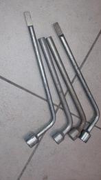 Partij steeksleutels boor, wiel- en bougiesleutels tangen, Ophalen of Verzenden, Gebruikt