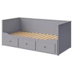 Ikra Hemnes bed grijs  uitschuifbaar met 3 lades, Ophalen, Tweepersoons, 200 cm, 160 cm