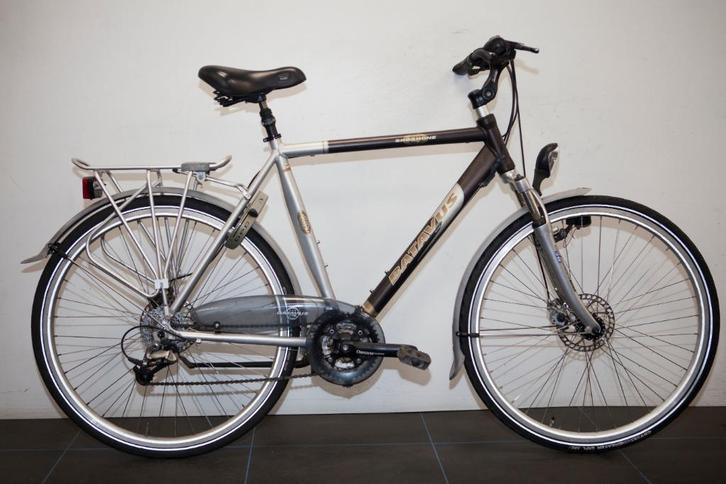Stadsfiets Batavus Shoshone - Maat: 59, Fietsen en Brommers, Fietsen | Heren | Herenfietsen, Gebruikt, Batavus, 57 tot 61 cm, Versnellingen