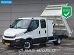 Iveco Daily 35C12 Kipper met Kist Dubbel Cabine Euro6 3500kg, Auto's, Bestelauto's, Te koop, 3500 kg, 6 stoelen, Iveco