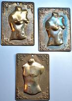 Ex voto's, torso's 8,3 x 6,2 cm, Antiek en Kunst, Antiek | Religie, Ophalen of Verzenden