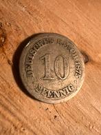 1875 Duitsland 10 Pfennig, Ophalen of Verzenden, Duitsland, Losse munt