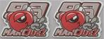Marc Márquez 93 metallic sticker set #15, Motoren, Verzenden