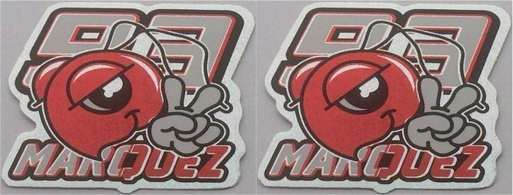 Marc Márquez 93 metallic sticker set #15, Motoren, Accessoires | Stickers, Verzenden