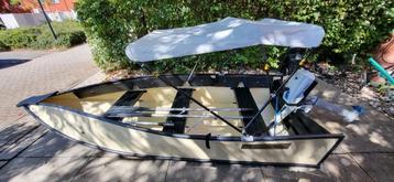 Portabote opvouw banaan boot met ePropulsion Spirit 1.0 Plus beschikbaar voor biedingen