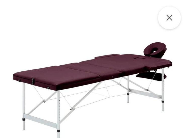 Inklapbare Massagetafel z.g.a.n. met Hoes, Hobby en Vrije tijd, Overige Hobby en Vrije tijd, Zo goed als nieuw, Ophalen
