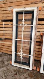 Raamkozijnen met smeedwerk ( 452 ), Ophalen, Gevelraam of Ruit, Gebruikt, Minder dan 80 cm