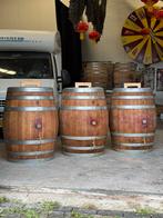 IJSBAD | 330L Eikenhouten wijnvat | BAD&VAT, Tuin en Terras, Regentonnen, 150 liter of meer, Ophalen, Zo goed als nieuw, Hout