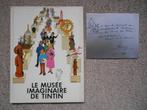 Kuifje - Le Musée Imaginaire de Tintin - dédicace Hergé 1979, Boeken, Stripboeken, Ophalen of Verzenden, Zo goed als nieuw, Eén stripboek